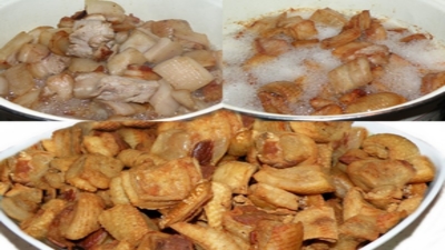 Jumari de porc, reteta jumari, jumari din gusa de porc, jumari de porc, retete jumari cu usturoi, secretul jumarilor